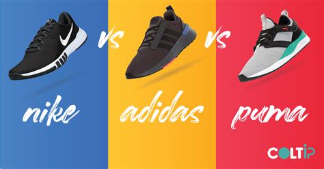 sportschuhe nike puma addias herren|adidas vs puma vs nike.